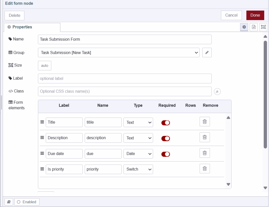 "Screenshot of ui widget form configuration"