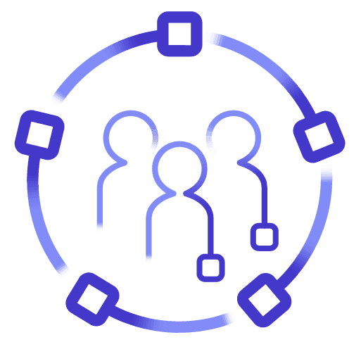Icon representing Collaborative Community